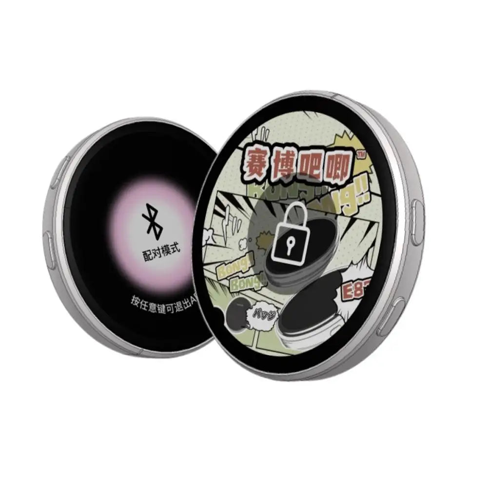 Badge LED Bluetooth 1.7” HD – Pantalla Inteligente para GIFs, Videos e Imágenes Anime