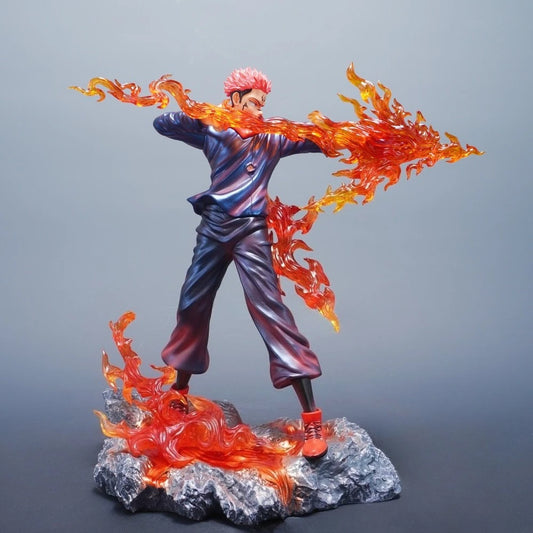 Figura Ryomen Sukuna Jujutsu Kaisen 30 cm – Estatua de PVC de Colección