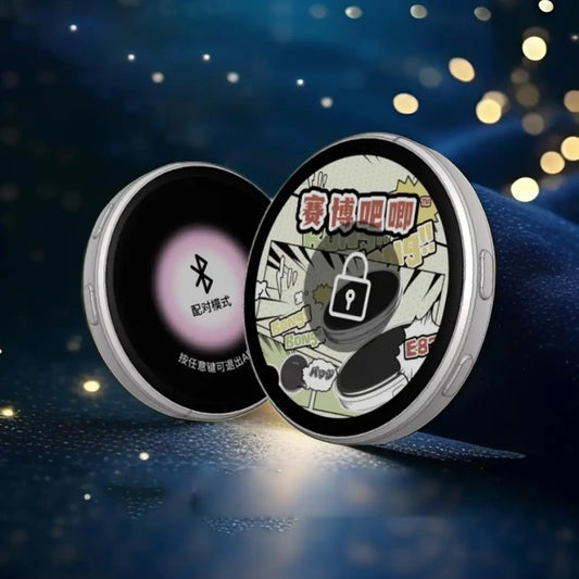 Badge LED Bluetooth 1.7” HD – Pantalla Inteligente para GIFs, Videos e Imágenes Anime